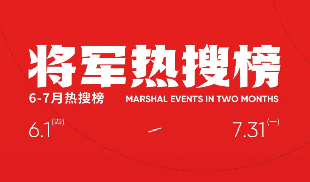 六、七月熱搜榜|抒寫時代華章 唱響將軍強音