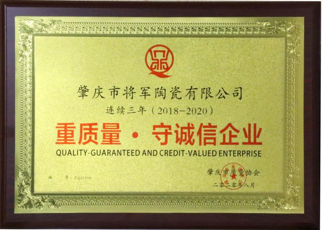 重磅 | 將軍企業(yè)實(shí)力捧回4大重量級(jí)獎(jiǎng)項(xiàng)，獻(xiàn)禮建黨百年(圖3)